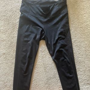 UA Black Floral Leggings